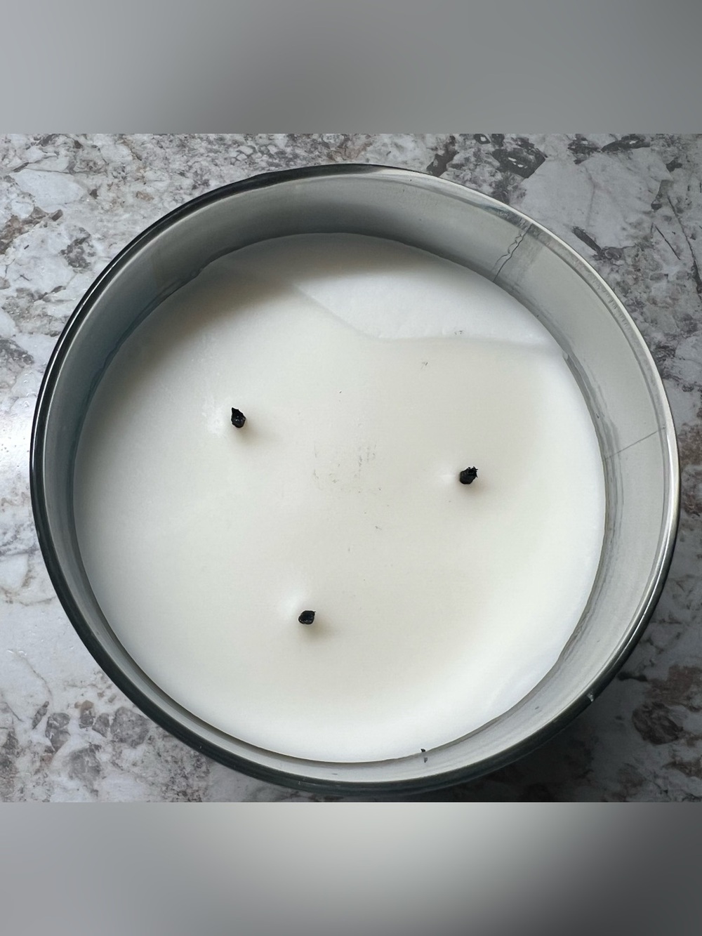 Bath & Body Works 3-Wick candles — NEW Morning Rainstorm and LIKE NEW Oceanside - Picture 11 of 13